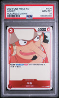 PSA 10 Gem Mint – Usopp #OP01-004 – Romance Dawn (Korean, 2024)