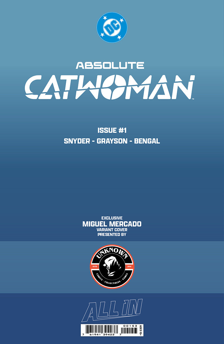 [FOIL] ABSOLUTE CATWOMAN #1 (OF 6) MIGUEL MERCADO EXCLUSIVE VIRGIN VAR (06/10/2026)