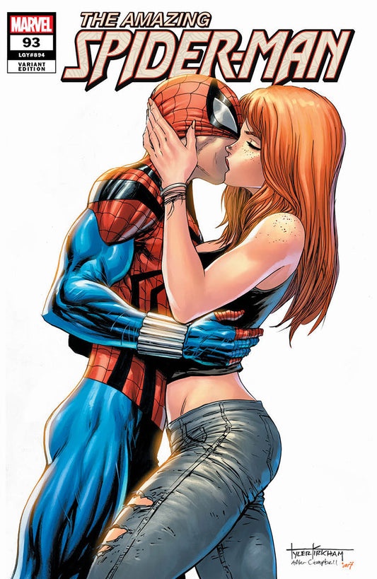 Amazing Spider-Man 93 Unknown Comics Tyler Kirkham Exclusive Var (03/23/2022) (03/30/2022)