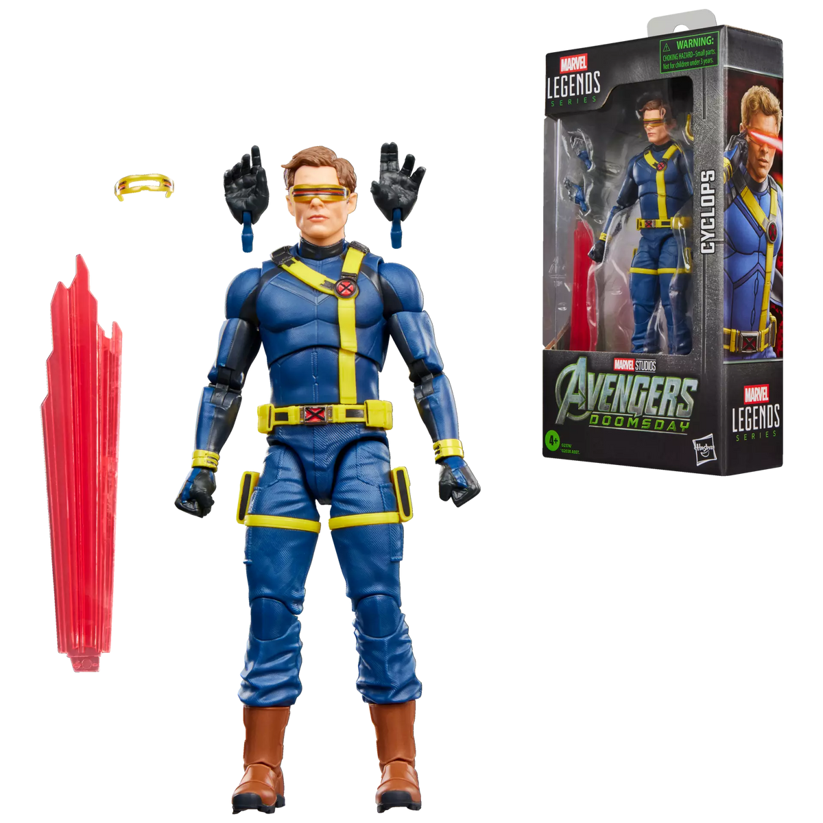 Avengers Doomsday Marvel Legends Series Cyclops 6-Inch Action Figure