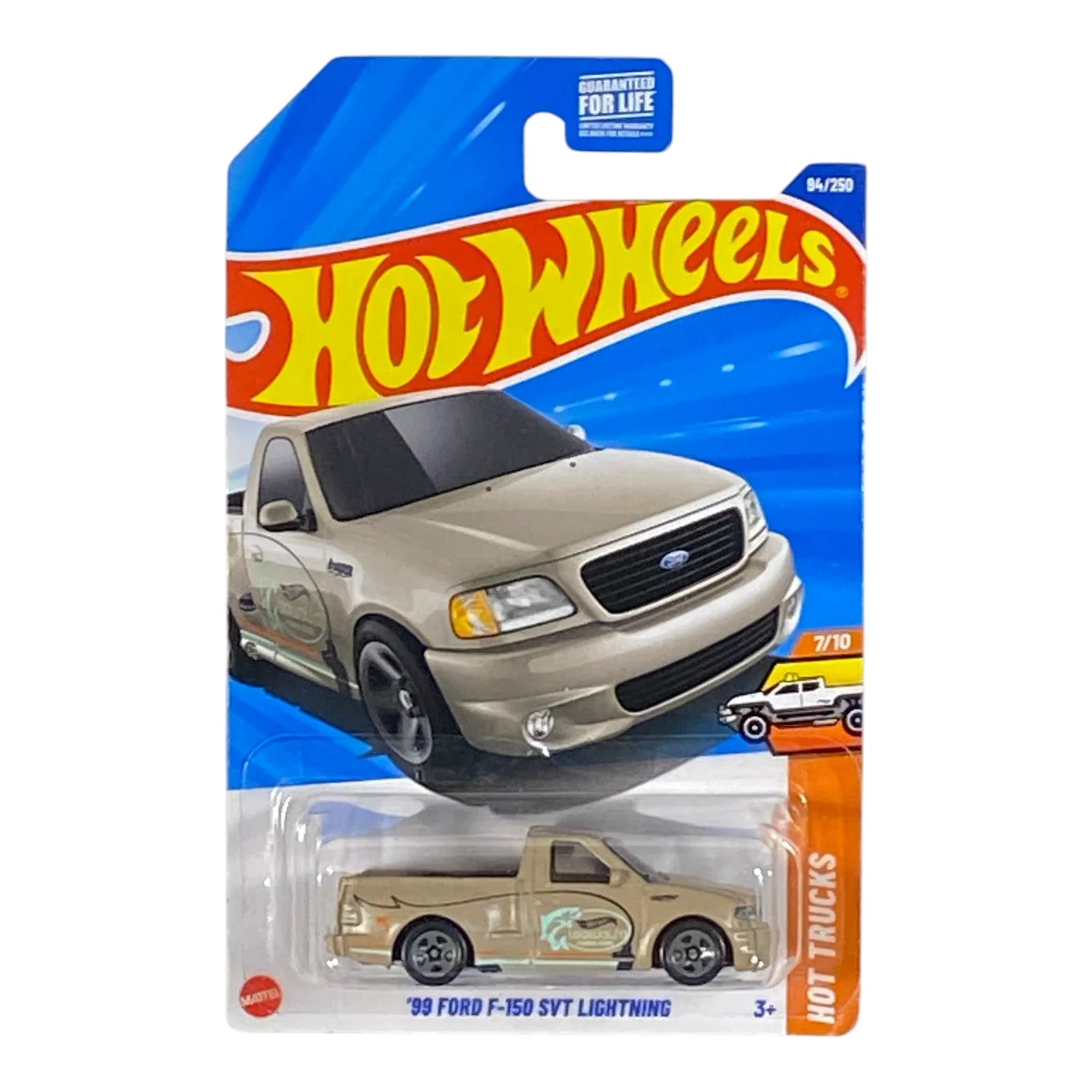 Hot Wheels '99 Ford F-150 SVT Lightning - Hot Trucks Series 7/10