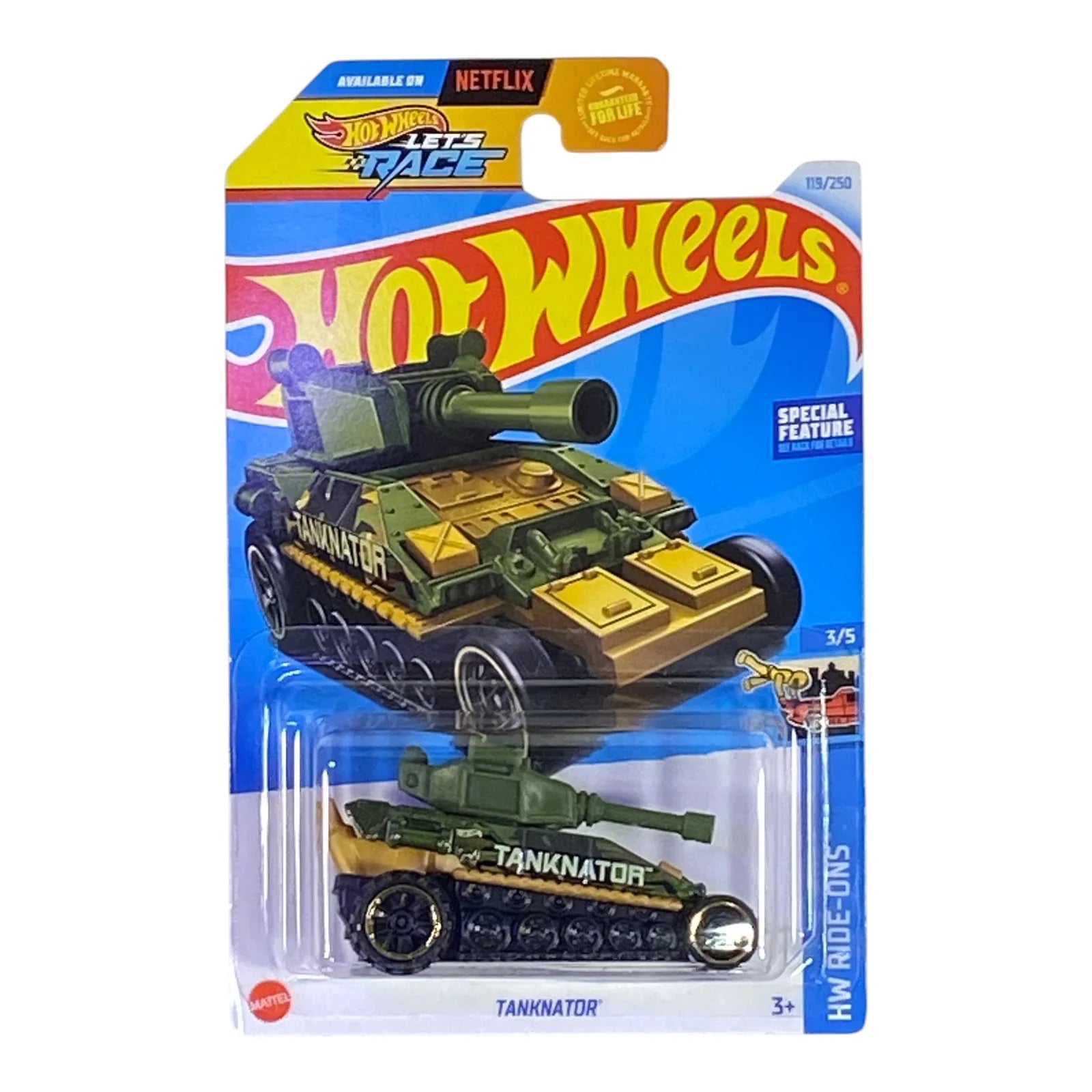 Hot Wheels Tanknator - HW Ride-Ons Series 3/5