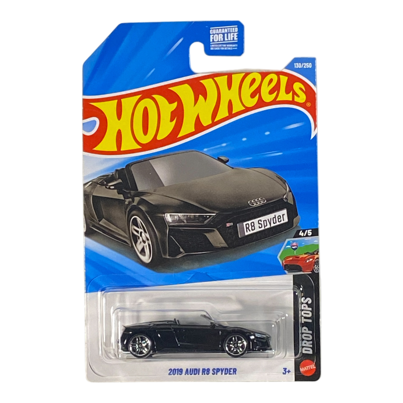 Hot Wheels 2019 Audi R8 Spyder - Drop Tops Series 4/5