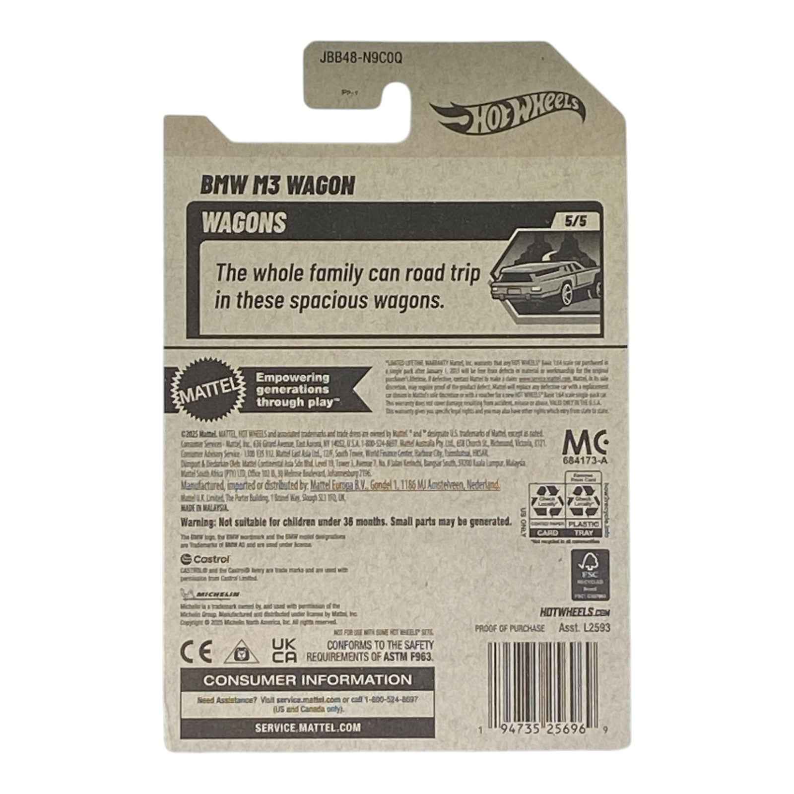 Hot Wheels BMW M3 Wagon - Wagons Series 5/5