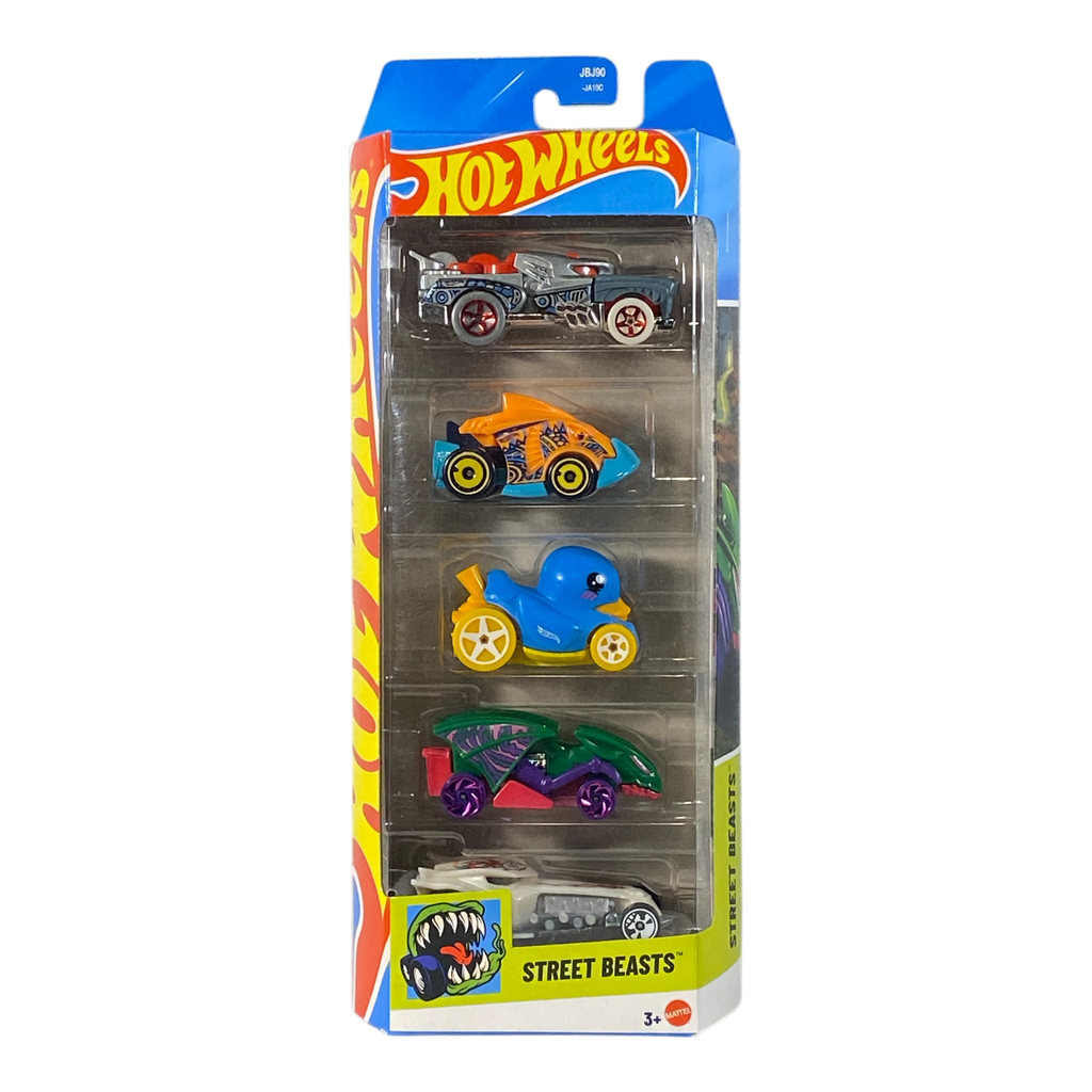 Hot Wheels Street Beasts 5-Pack