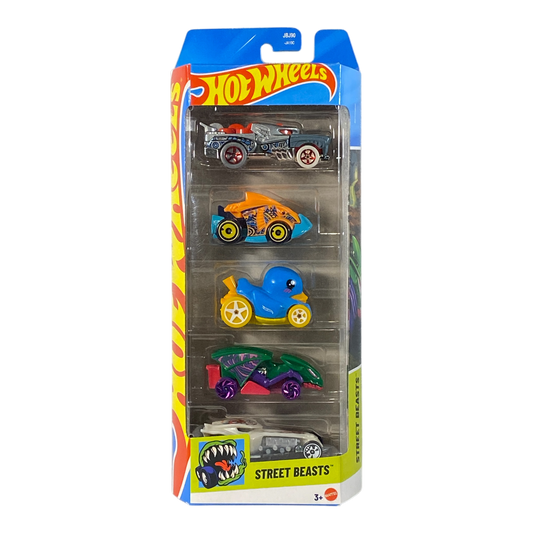 Hot Wheels Street Beasts 5-Pack