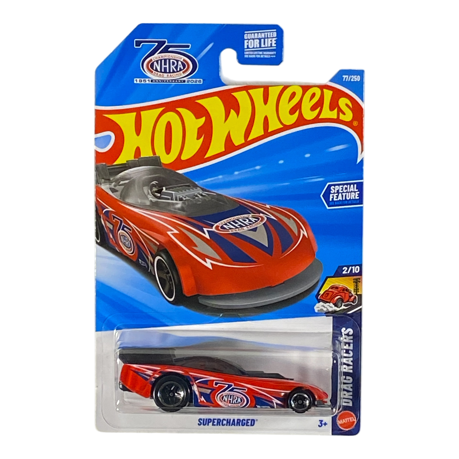 Hot Wheels Supercharged (NHRA 75'th Anniversary) - Drag Strip Series 2/10