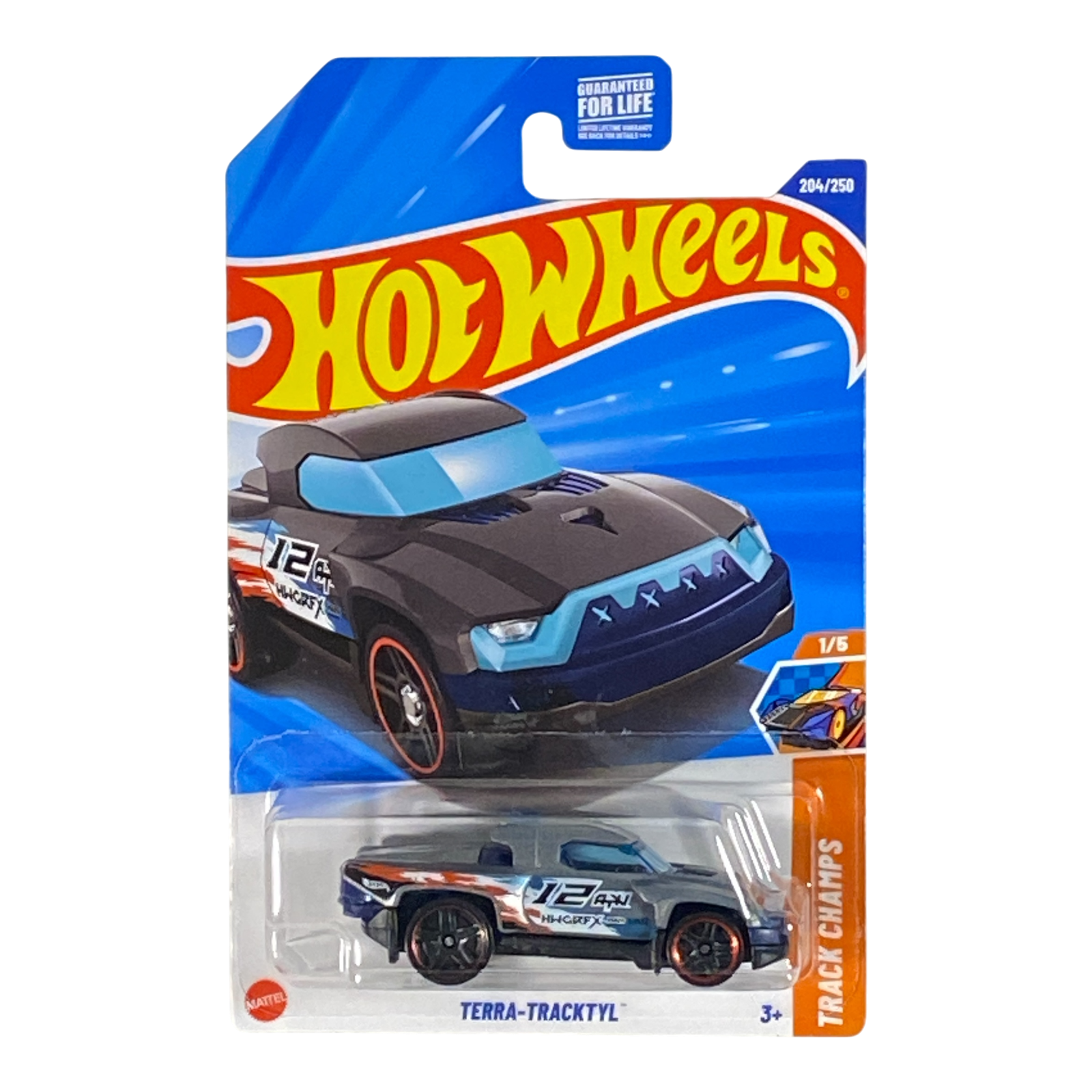 Hot Wheels Terra-Tracktyl (Gray) - HW Track Champs Series 1/5