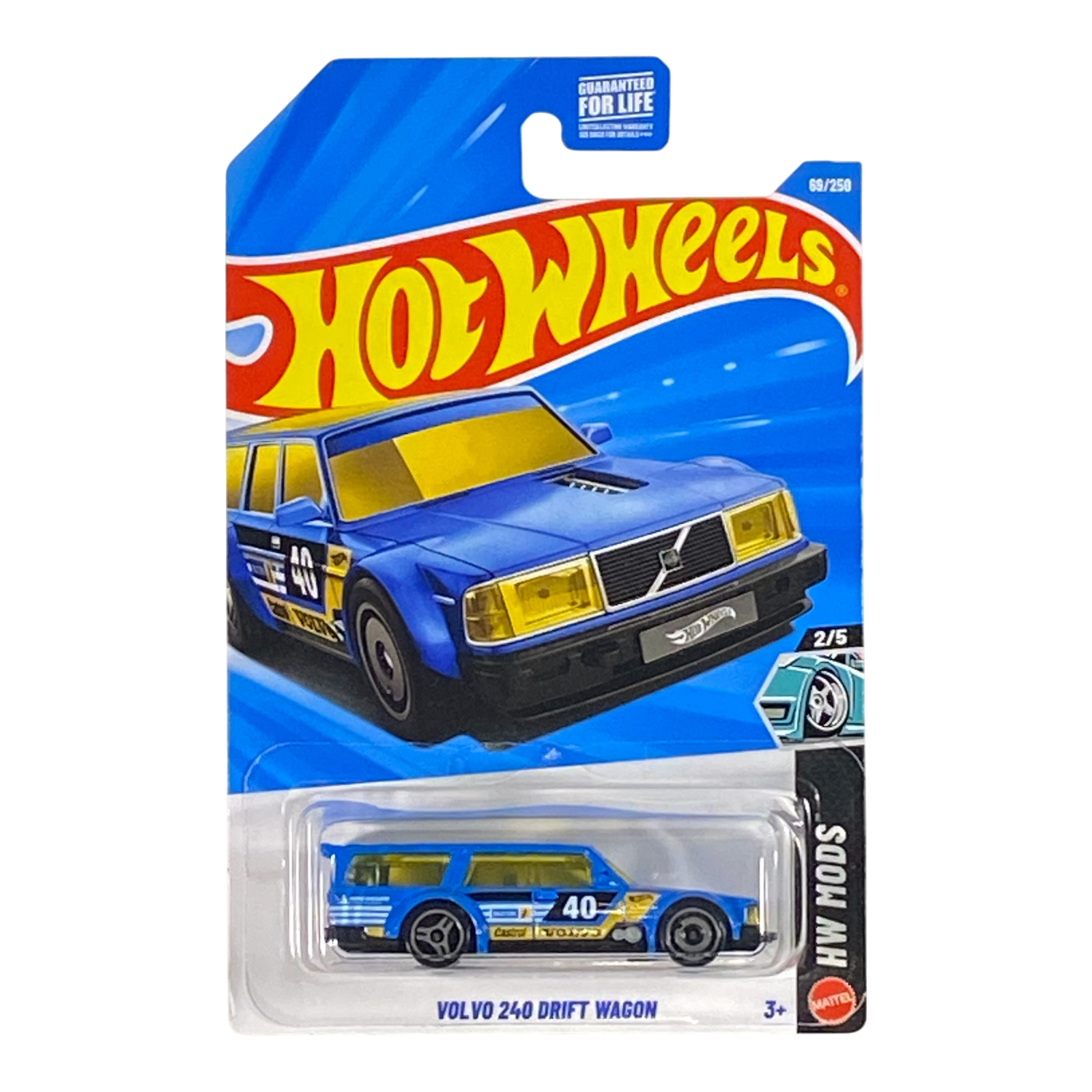 Hot Wheels Volvo 240 Drift Wagon - HW Mods Series 2/5