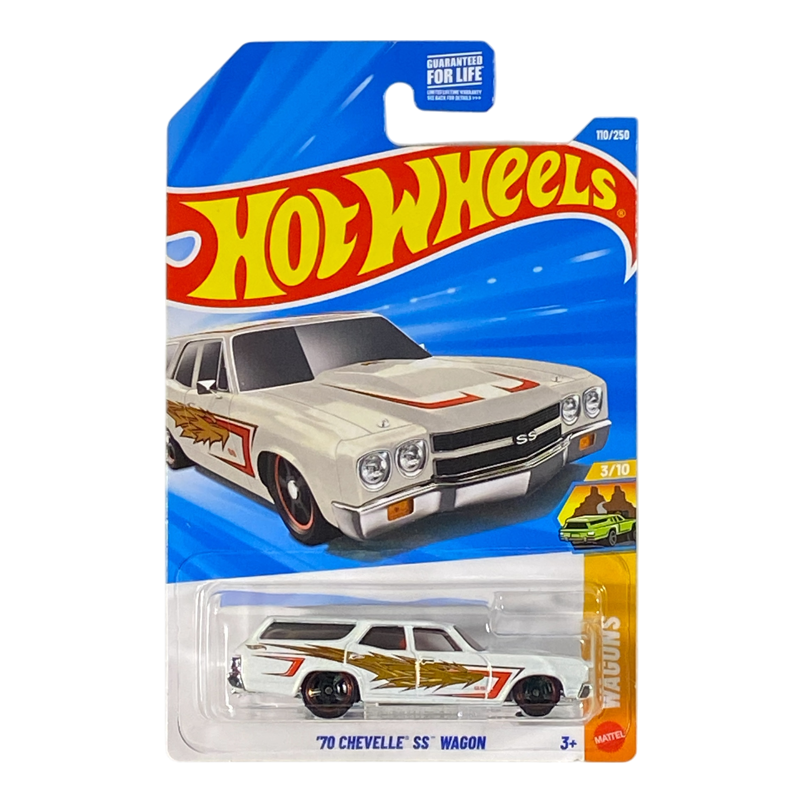 Hot Wheels '70 Chevelle SS Wagon - Wagons Series 3/10