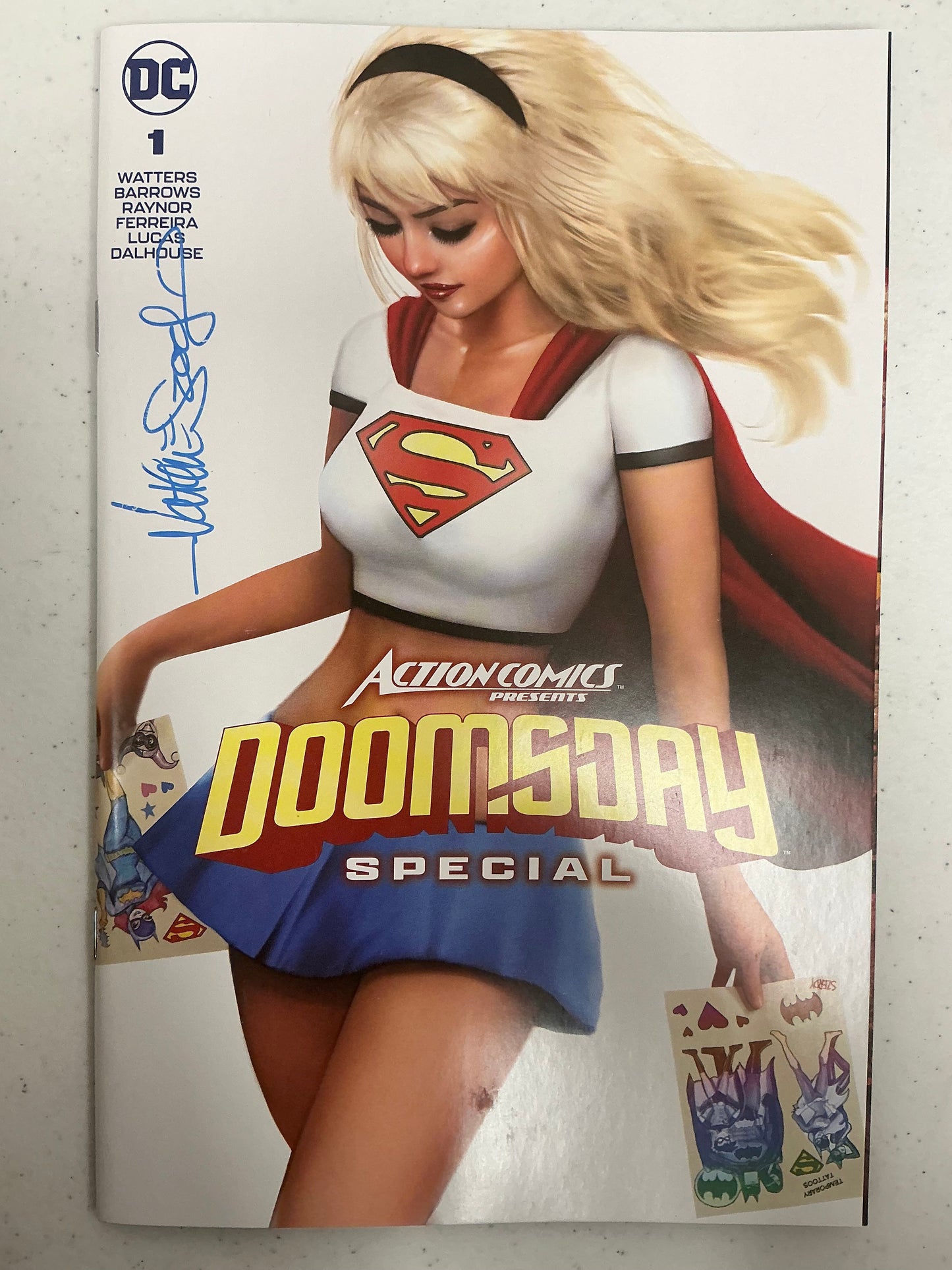 [Signed by Nathan Szerdy] ACTION COMICS PRESENTS DOOMSDAY SPECIAL #1 NATHAN SZERDY EXCLUSIVE