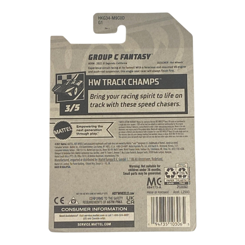 Hot Wheels Group C Fantasy - HW Track Champs Series 3/5
