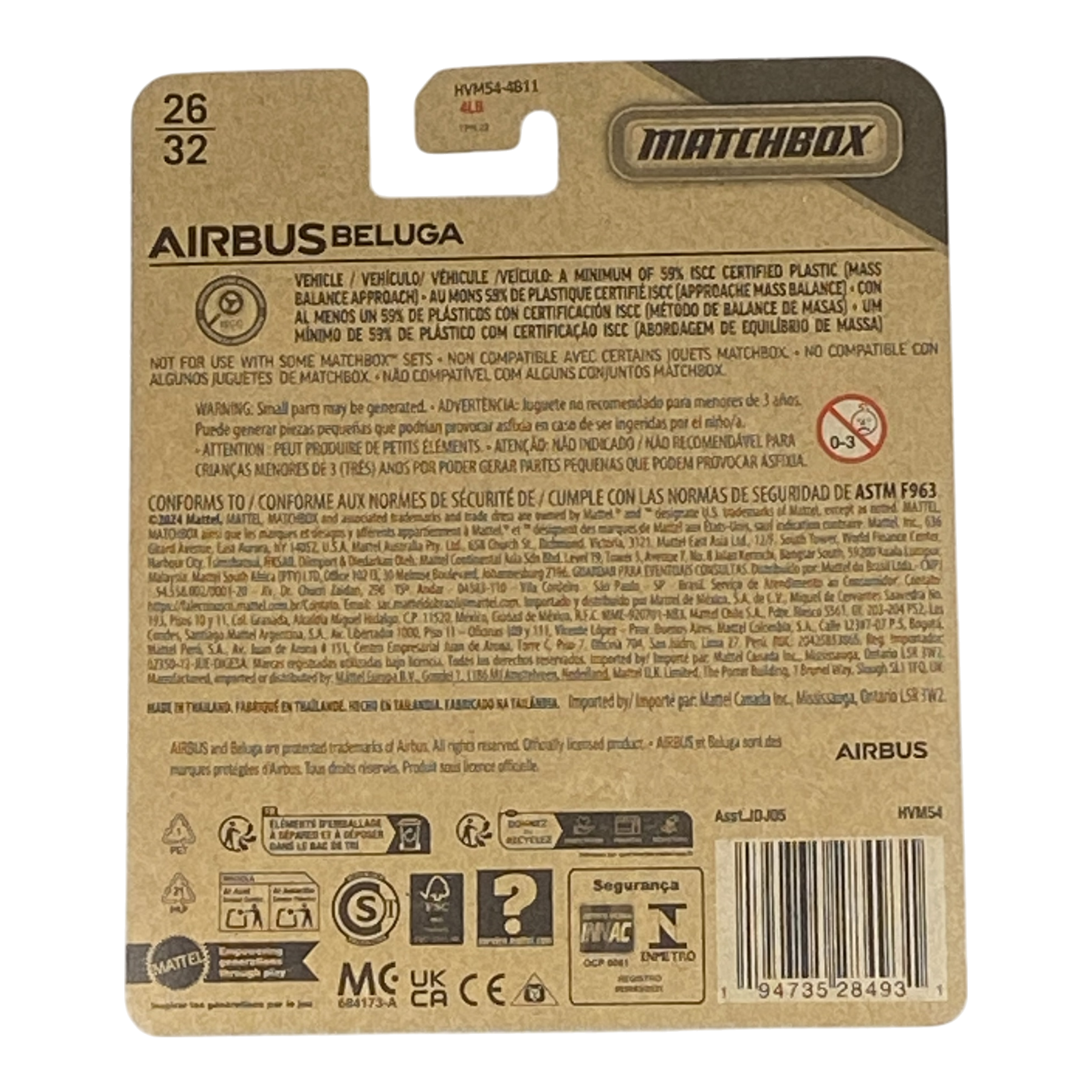 Matchbox Airbus Beluga - Matchbox Sky Busters Series 26/32