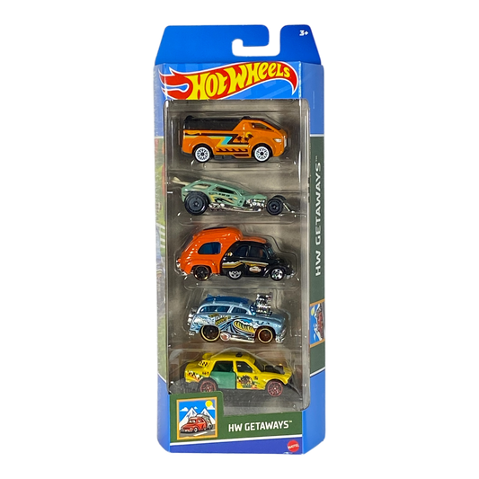 Hot Wheels HW Getaways 5 Pack