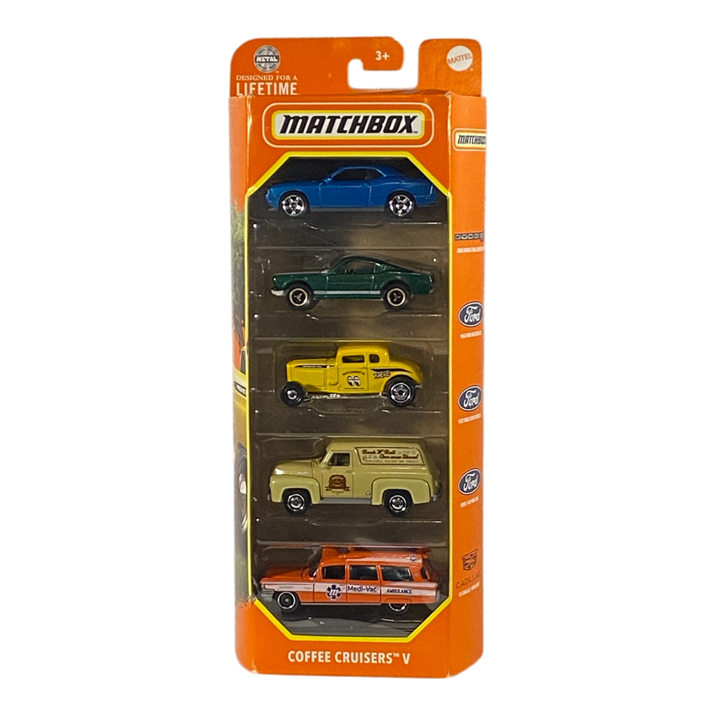 Matchbox Coffee Cruisers V - Matchbox 5 Packs