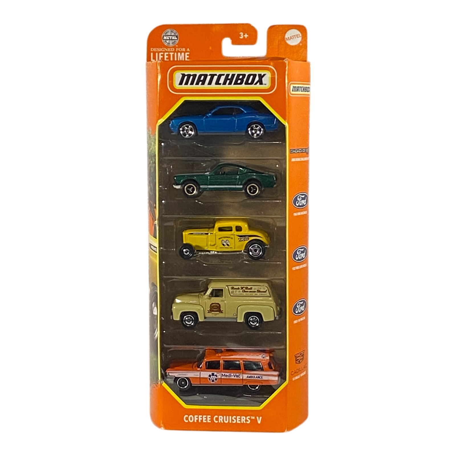 Matchbox Coffee Cruisers V - Matchbox 5 Packs