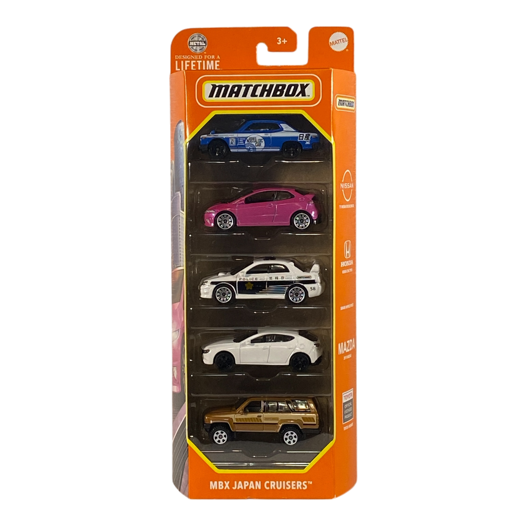 Matchbox MBX Japan Cruisers - Matchbox 5 Packs