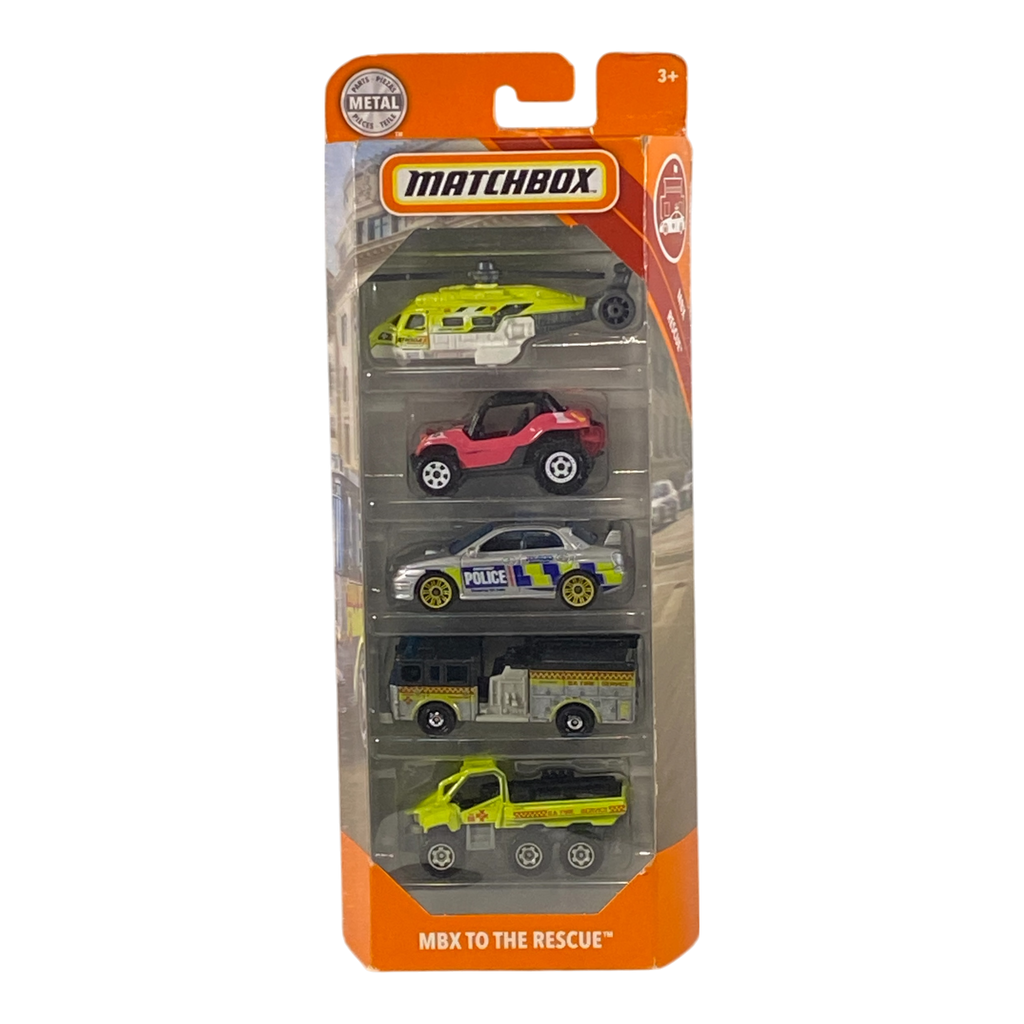 Matchbox MBX To The Rescue - Matchbox 5 Pack