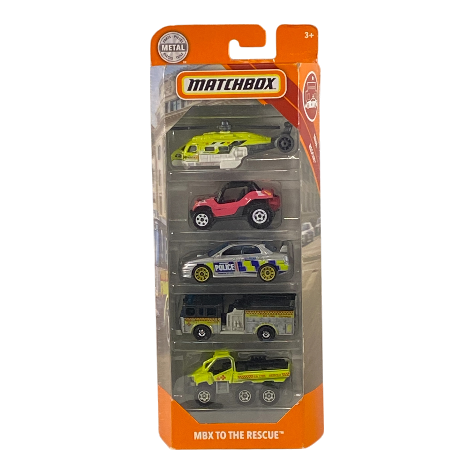 Matchbox MBX To The Rescue - Matchbox 5 Pack