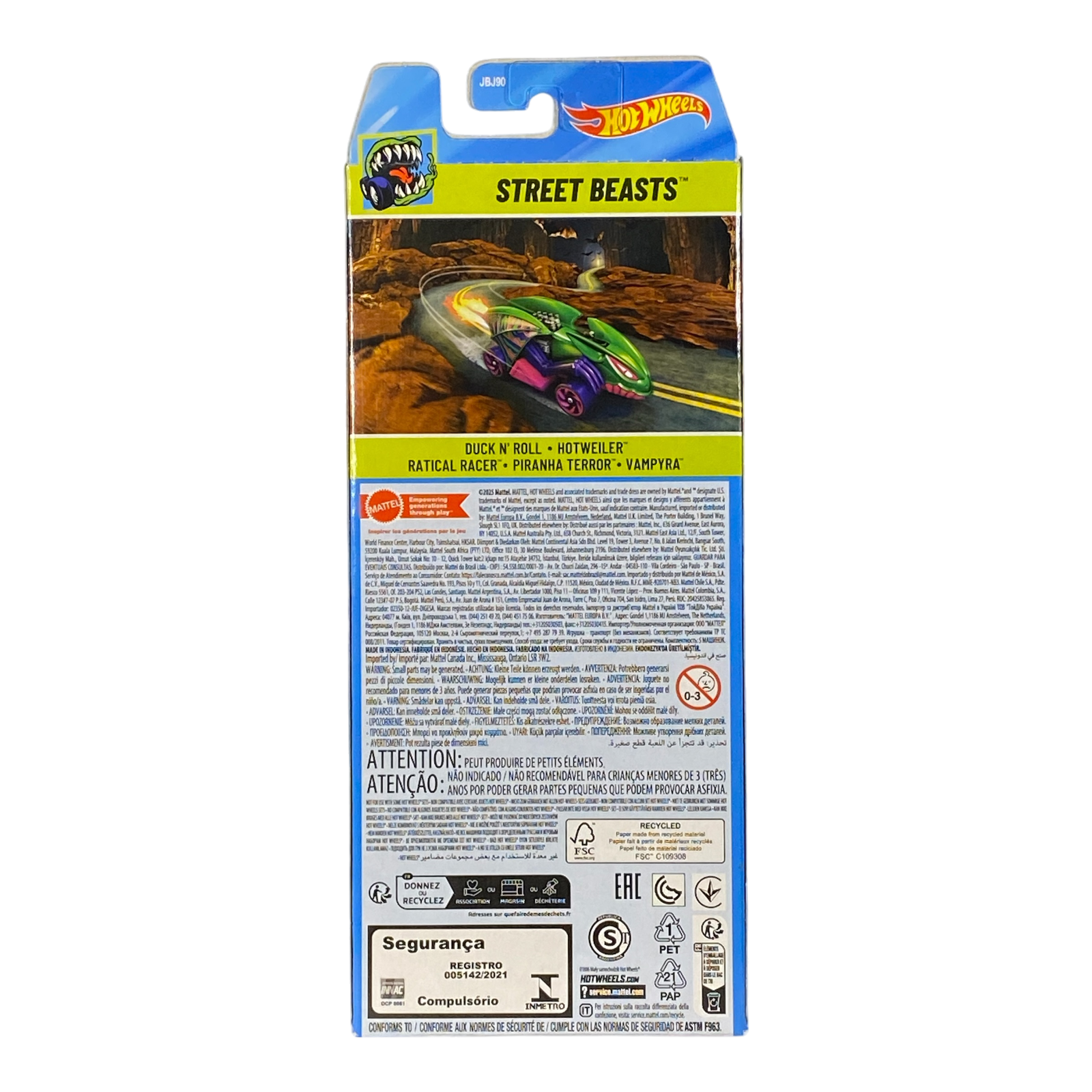 Hot Wheels Street Beasts 5-Pack