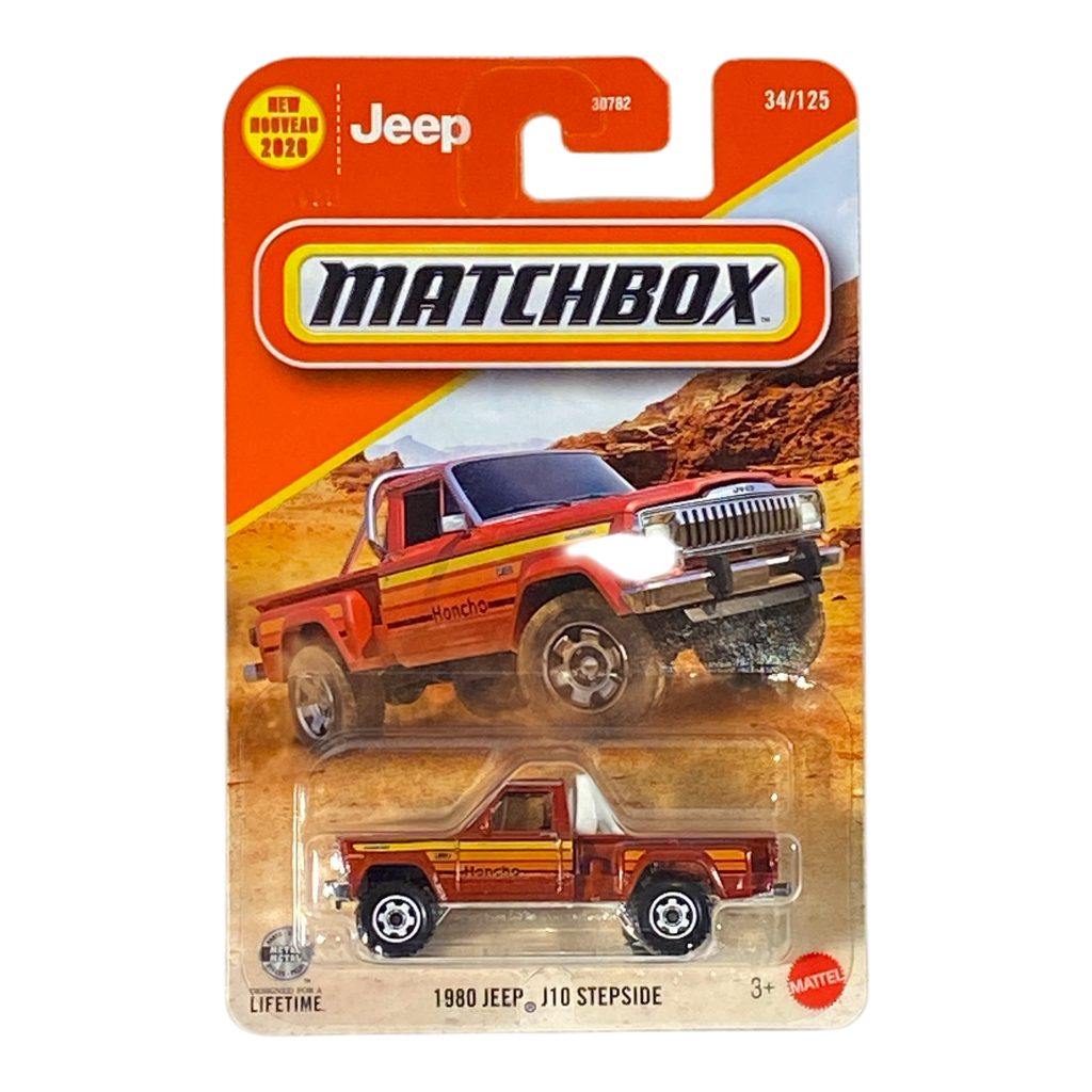 Matchbox 1980 Jeep J10 Stepside - 2026 Matchbox Series 34/125