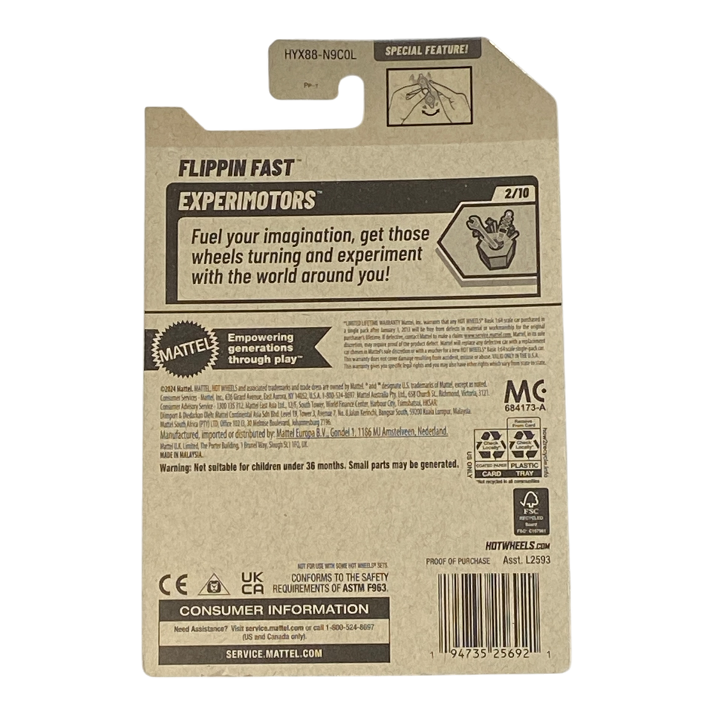 Hot Wheels Flippin Fast - Experimotors Series 2/10