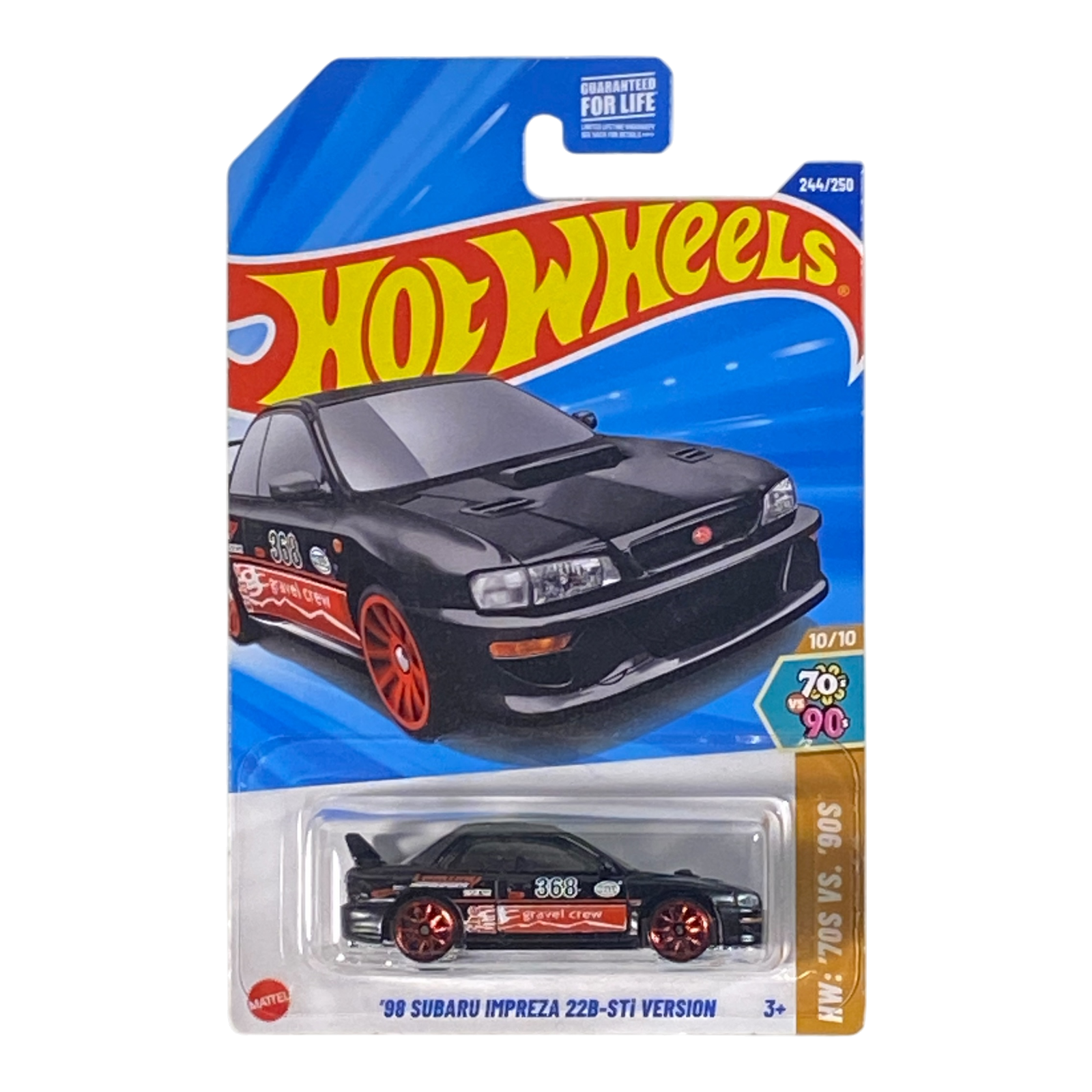 Hot Wheels '98 Impreza 22B-STi Version - HW: '70s VS. '90s Series 10/10