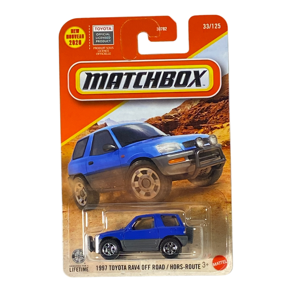 Matchbox 1997 Toyota RAV4 Off Road / Hors-Route - 2026 Matchbox Series 33/125