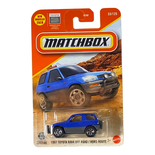 Matchbox 1997 Toyota RAV4 Off Road / Hors-Route - 2026 Matchbox Series 33/125