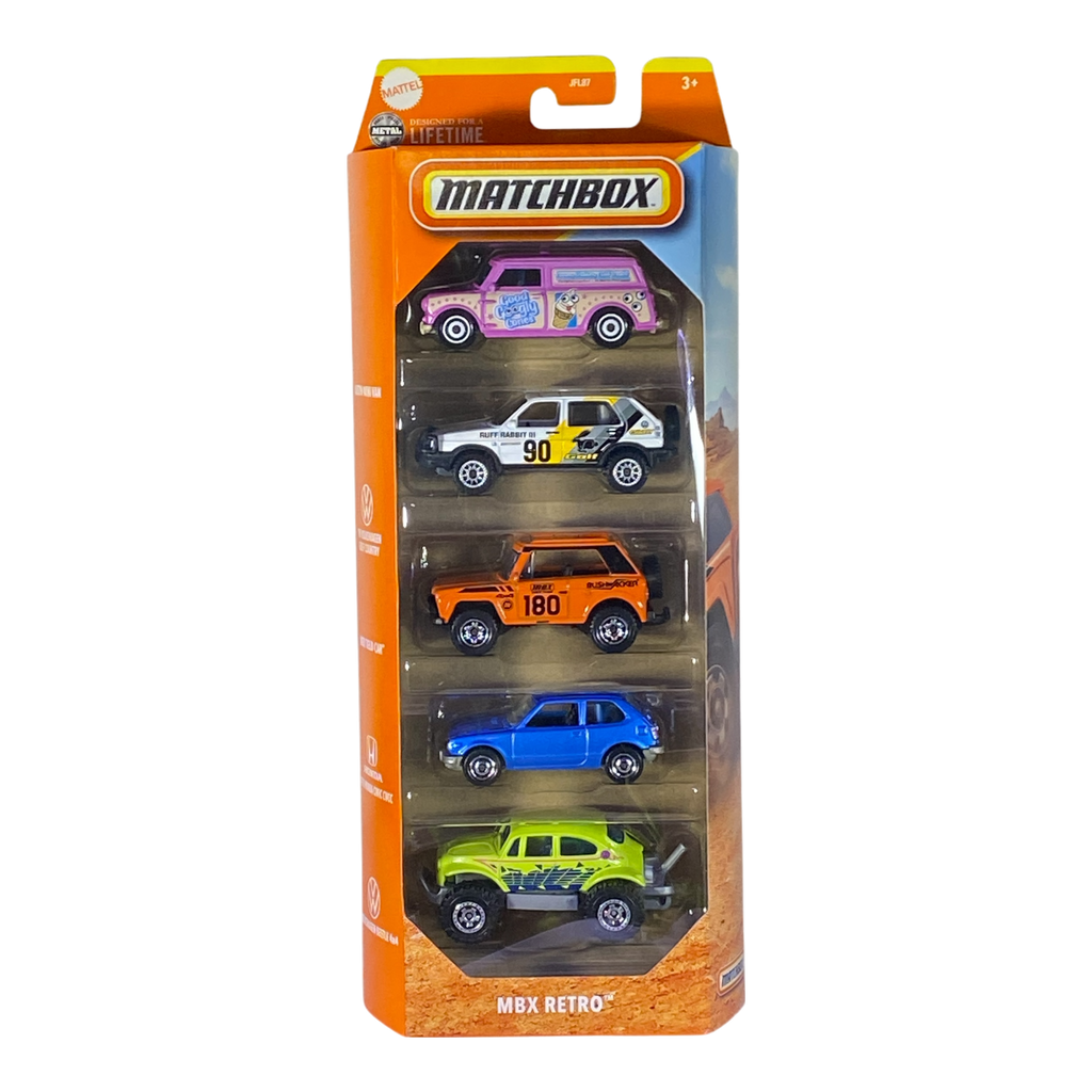 Matchbox 5 Packs - MBX Retro