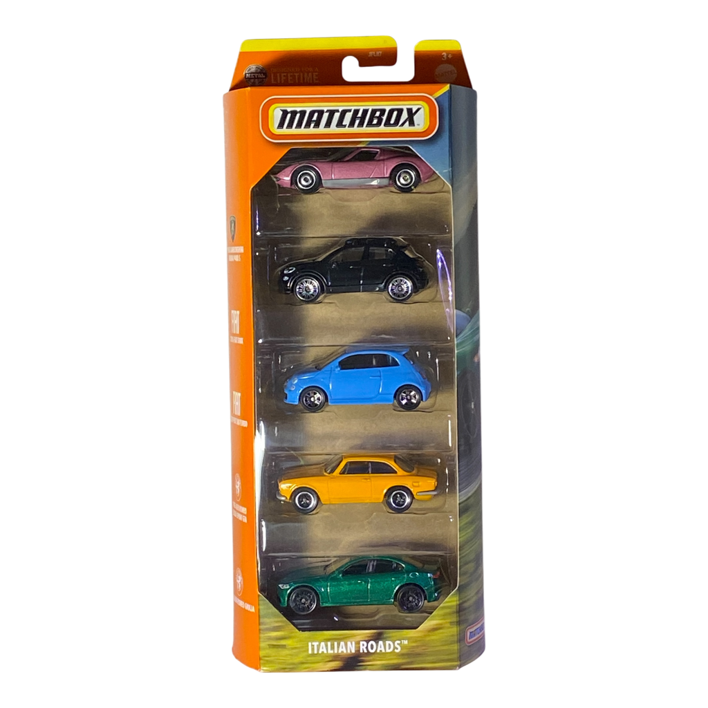 Matchbox 5 Packs - Italian Roads