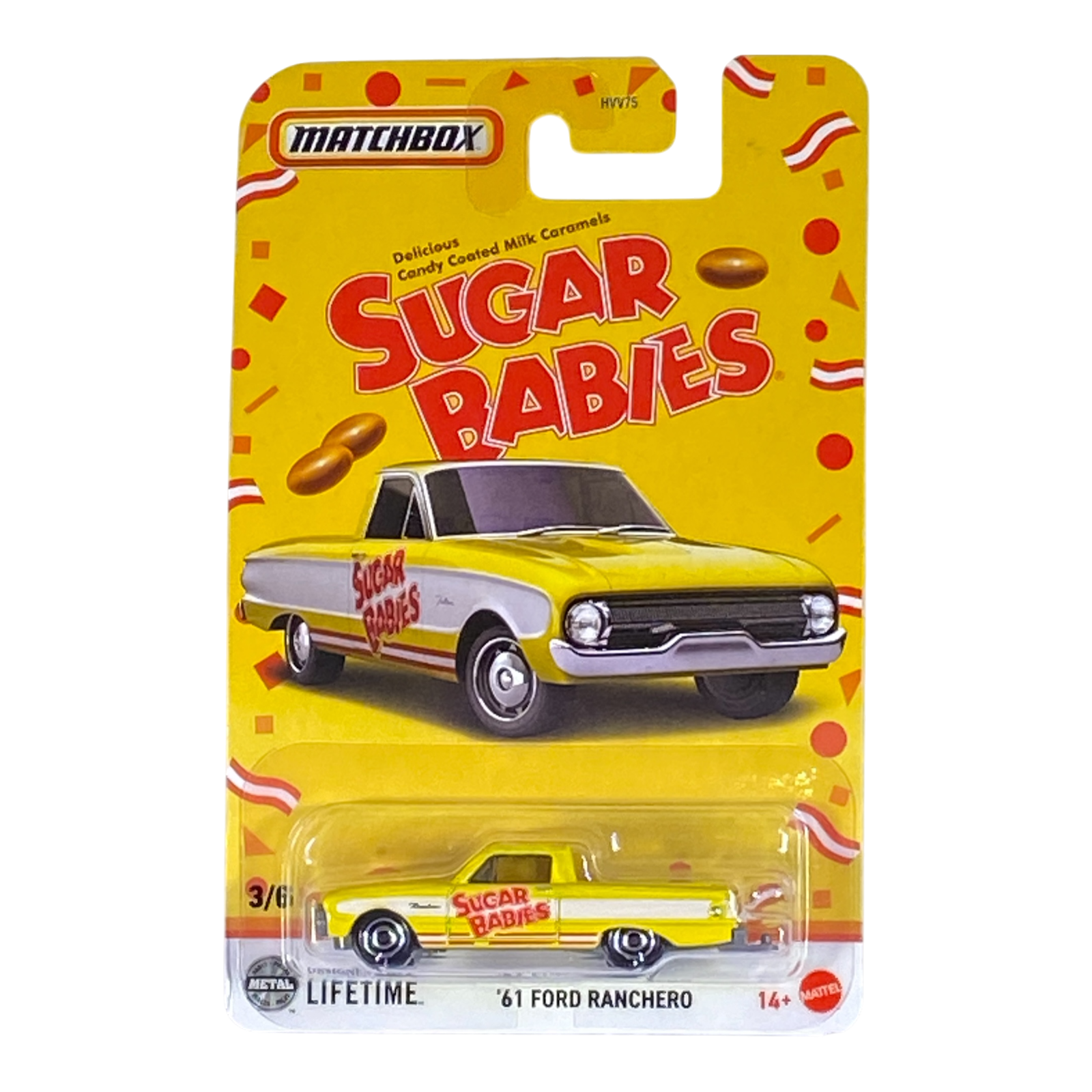 Matchbox '61 Ford Ranchero "Sugar Babies" - Matchbox Candy Series 3/6