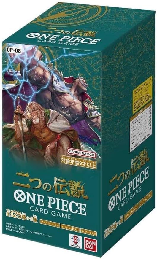 One Piece TCG OP-08 – Two Legends Booster Box (Japanese)