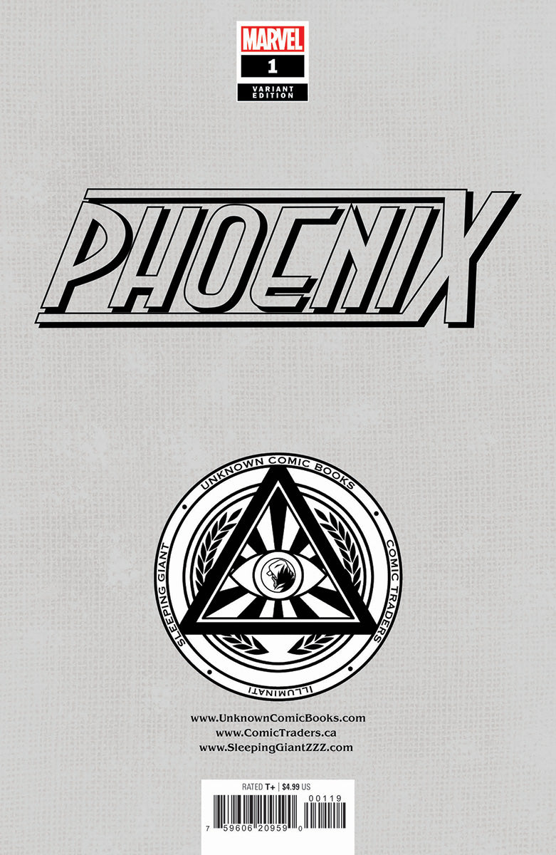 [Signed by Nathan Szerdy] [FOIL] PHOENIX #1 UNKNOWN COMICS NATHAN SZERDY VIRGIN EXCLUSIVE SDCC 2024 VAR [IN STOCK]