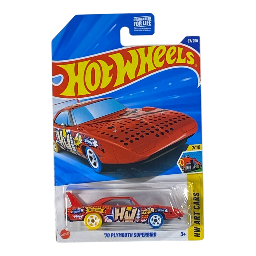 Hot Wheels '70 Plymouth Superbird - HW Art Cars 7/10