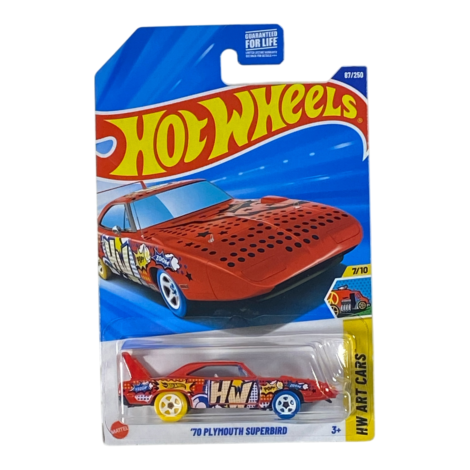 Hot Wheels '70 Plymouth Superbird - HW Art Cars 7/10