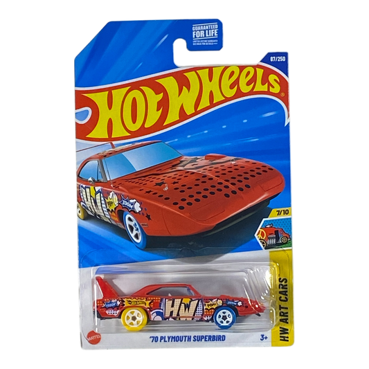 Hot Wheels '70 Plymouth Superbird - HW Art Cars 7/10