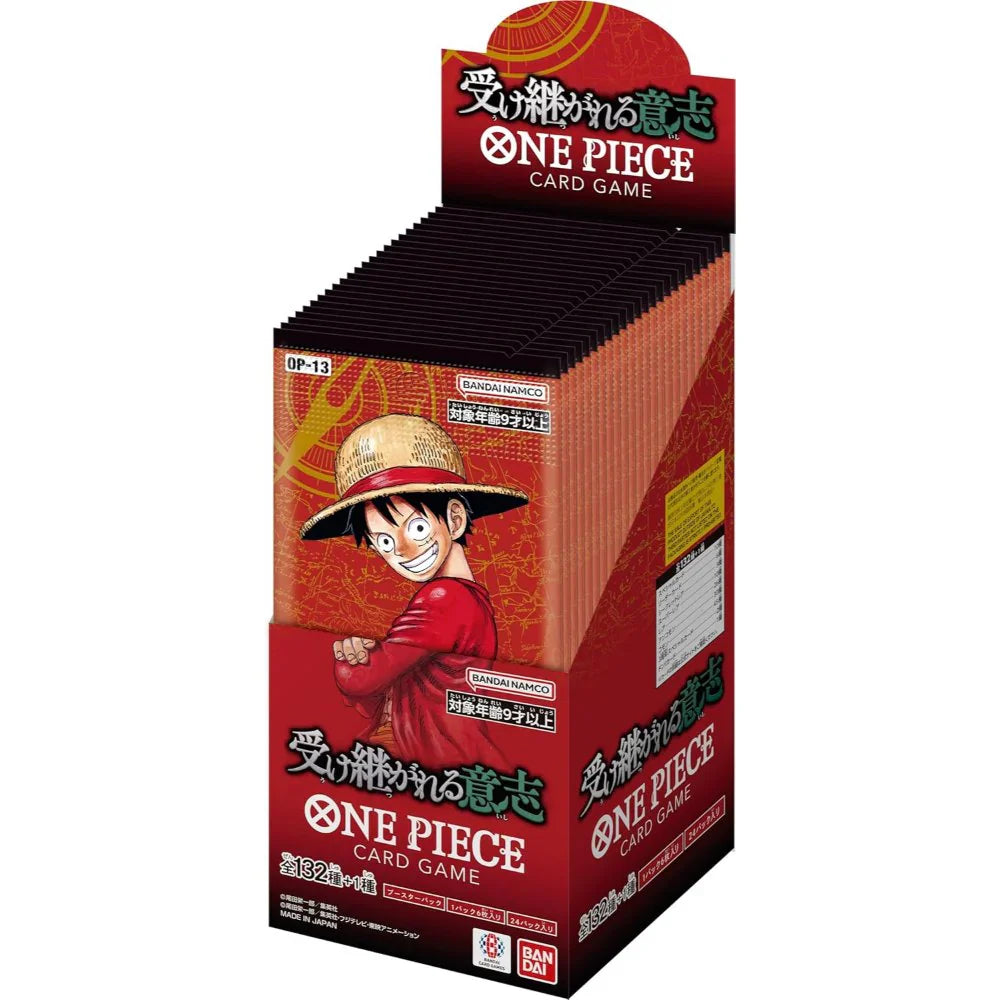 (Japanese) One Piece TCG: Carrying on His Will OP-13 Booster Box