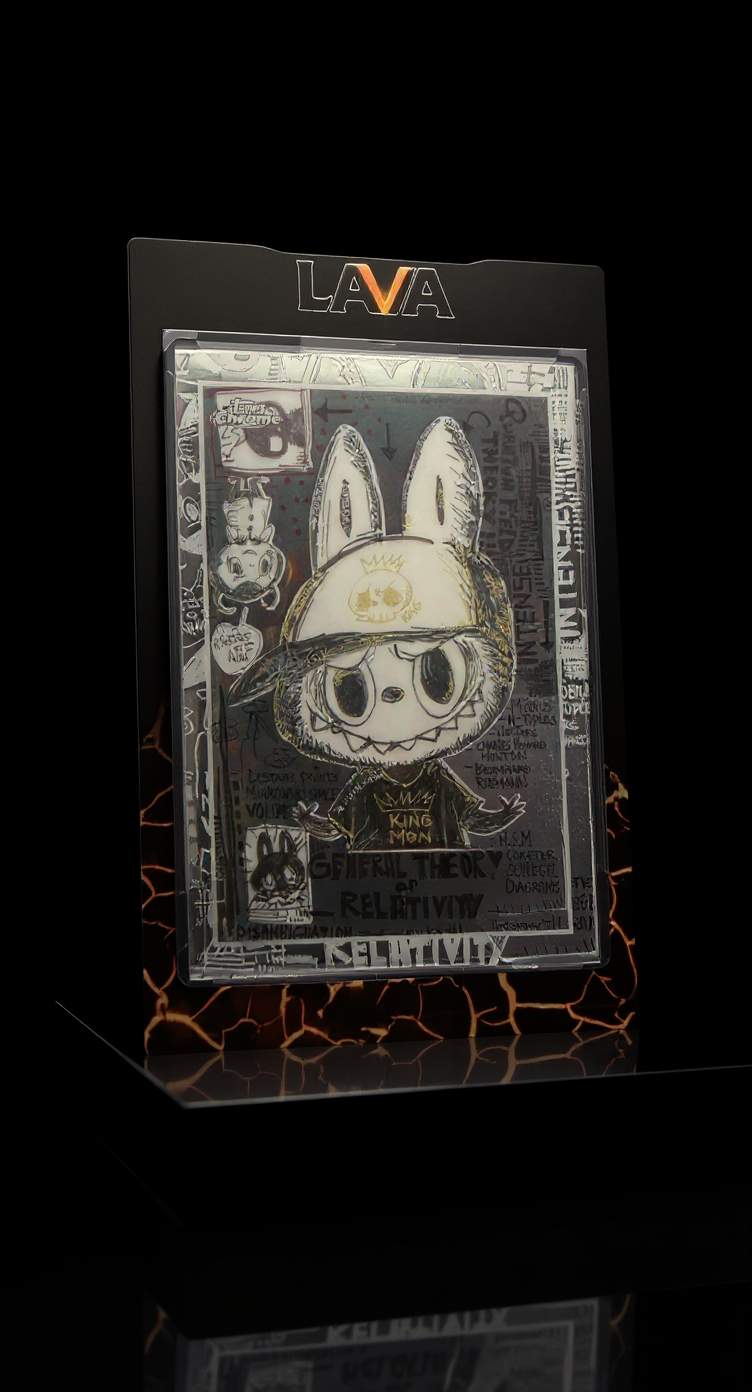 2025 Topps Chrome Labubu The Monsters 10th Anniversary • Limited Drip Pack /140