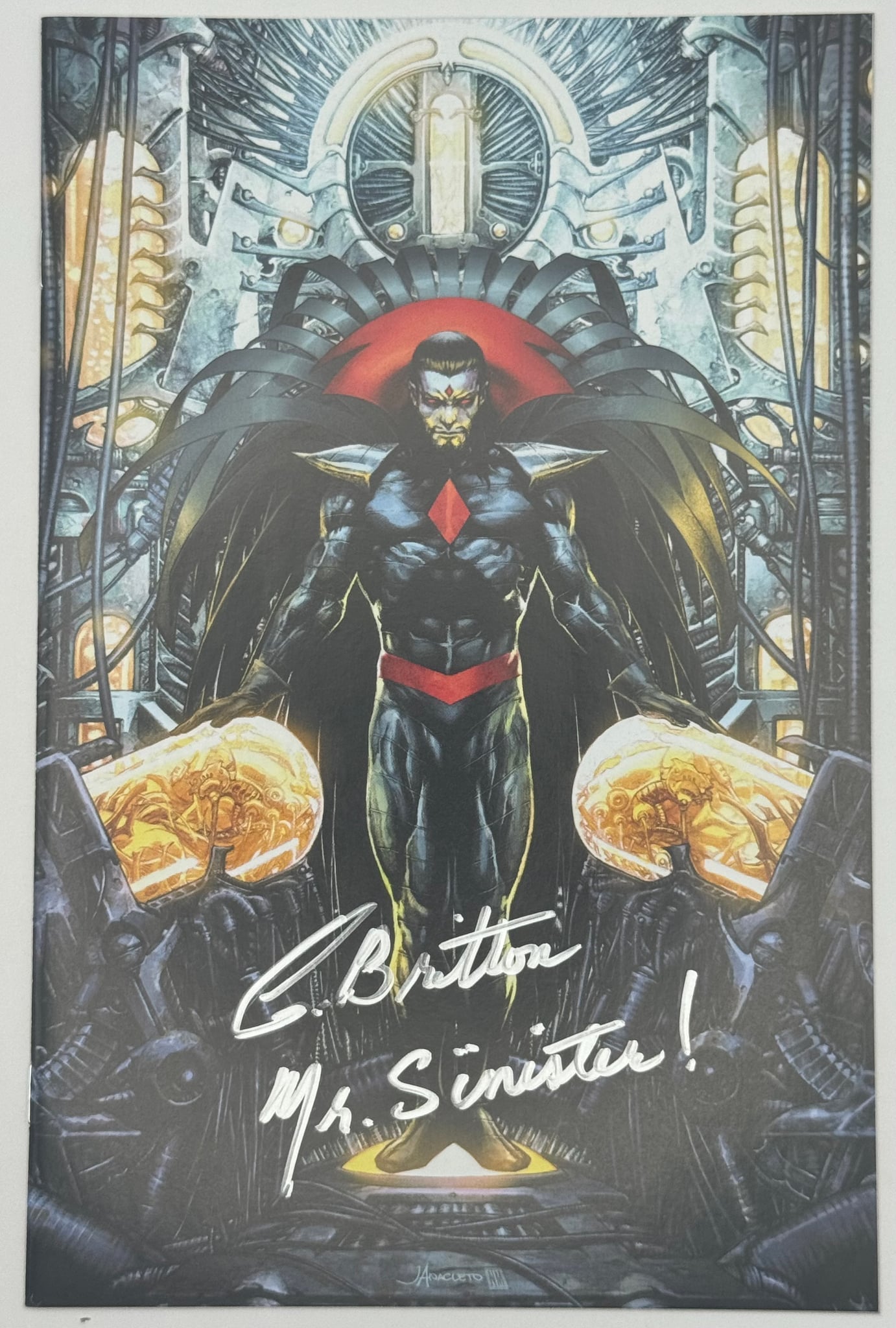 [Signed by Chris Britton] Hellions #5 Unknown Comics Jay Anacleto Exclusive Virgin Var Xos [IN STOCK]