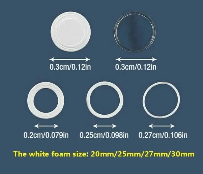 100-Piece Coin Capsule Storage Case | 30mm | Fits Silver Eagles, Quarters & More